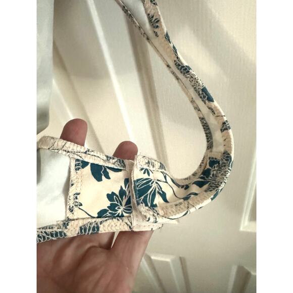 FREE PEOPLE Intimately Somethin' 'Bout You Floral One Shoulder Bodysuit - Sz XL - Picture 4 of 7